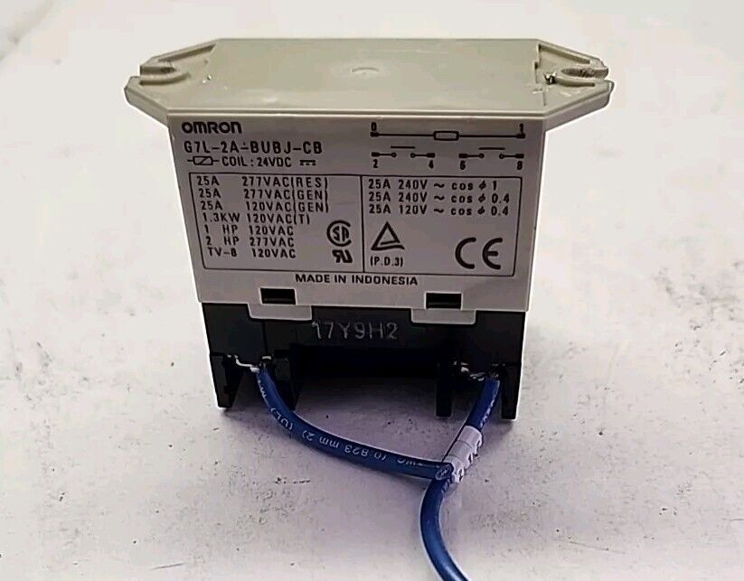 Omron G7l-2A-Bubj-Cb Enclosed Power Relay Free Shipping