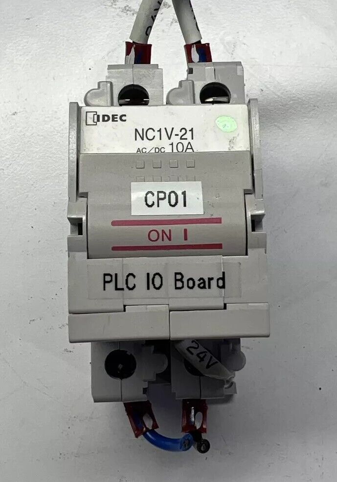 Used IDEC NC1V-21 10A 2P AC/DC Circuit Protector with Warranty & Free Shipping