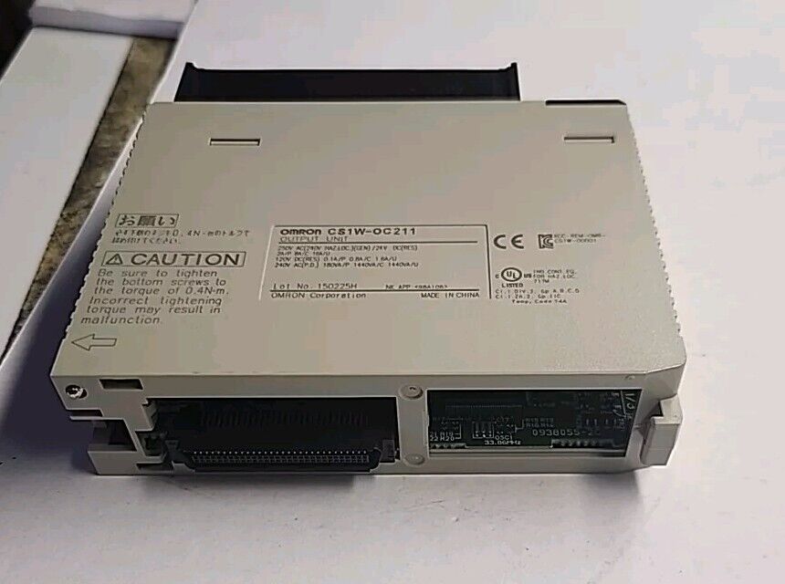 OMRON CS1W-OC211 PLC I/O Unit with Warranty & Free Shipping