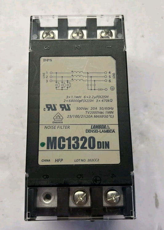 LAMBDA Noise Filter MC1320 LOT NO. 202CC2 Free Shipping