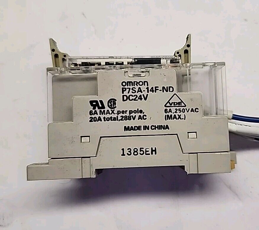 Omron G7SA 4A2B Relay & P7SA-14F-ND Base - Free Shipping