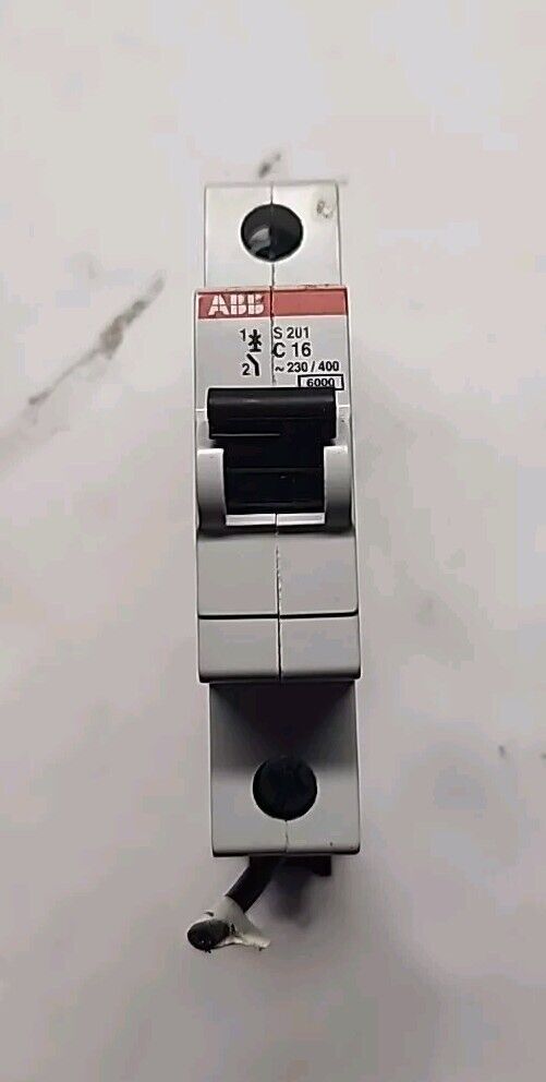 ABB S201-C16 Miniature Circuit Breaker - Free Shipping