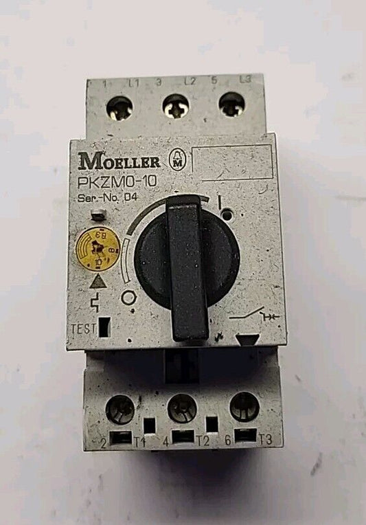 MOELLER PKZMO-10 CIRCUIT BREAKER MANUAL MOTOR PROTECTOR Free Shipping & Warranty