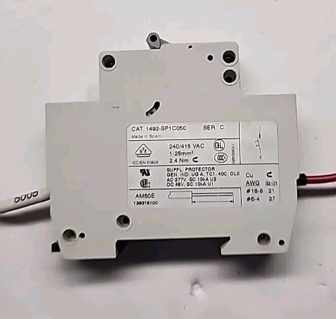 Allen-Bradley 1492-SP1C050 Series C Circuit Breaker 5A Free Shipping