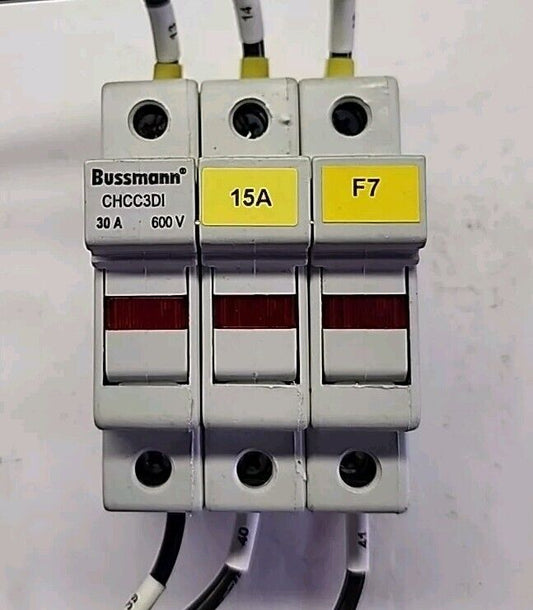 Bussmann CHCC3DI - 30A - 600V - 3 Pole Fuse Holder Free Shipping