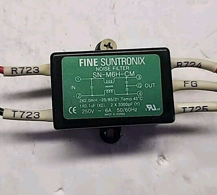 Fine Suntronix SN-M6H-CM 250V Noise Filter - Free Shipping