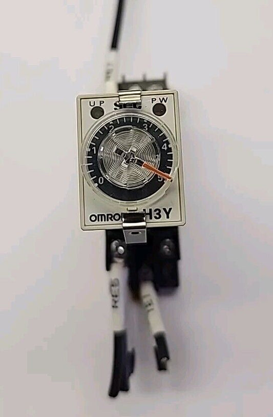 Omron H3Y-2 Timer with Base 16Y5YT with Warranty & Free Shipping