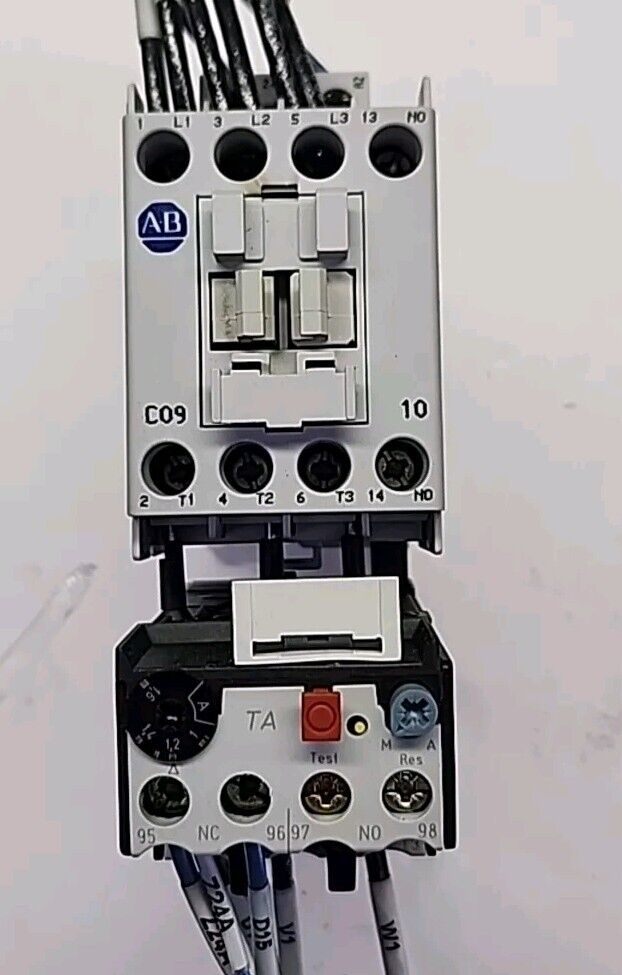 ALLEN BRADLEY STARTER 100-C09Z*10 SER A + 193-TAB16 1.0-1.6A Free Shipping