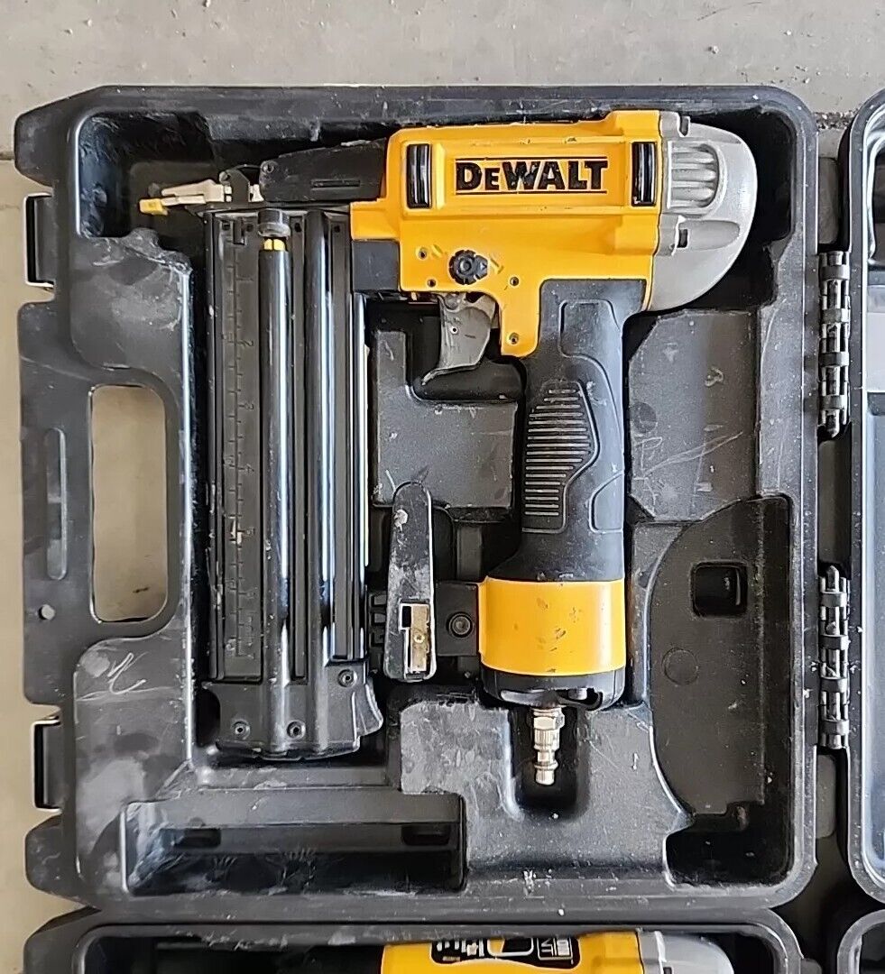 DEWALT DWFP12233 18-Gauge Precision Point Pneumatic Brad Nailer with Case