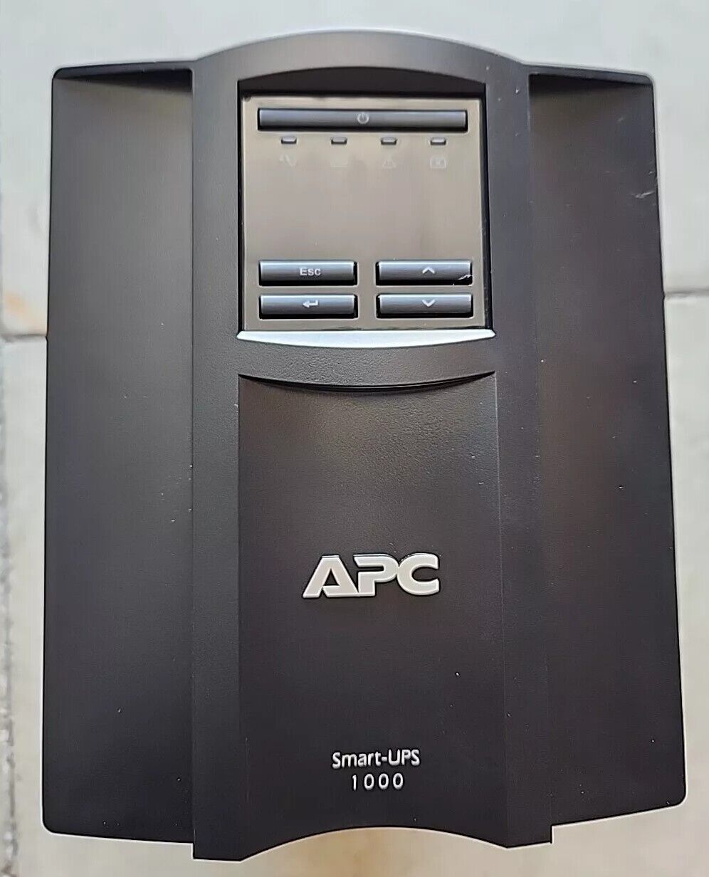 APC Smart-UPS C1000 SMC1000C 8 Outlets Uninterruptible Power Supply Free Ship