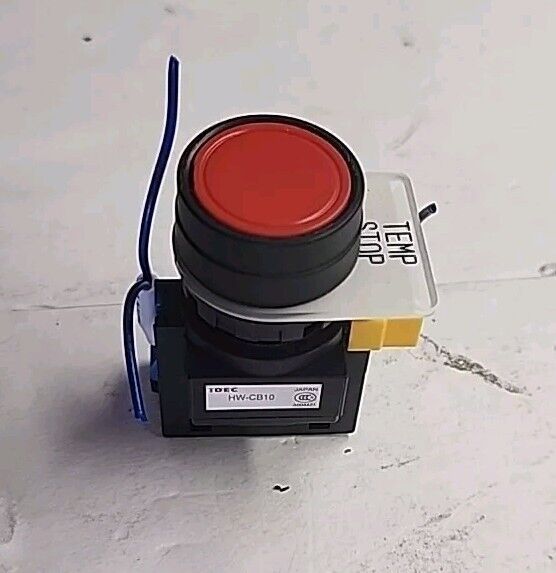 IDEC HW-CB10 RED PUSH BUTTON /A600 Switch - Free Shipping