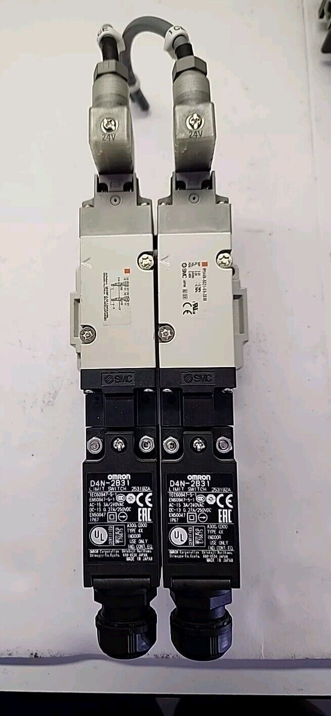 SMC VP544-5DZ1-03-X538 3-Port Pneumatic Solenoid Valve 24V Coil Free Shipping