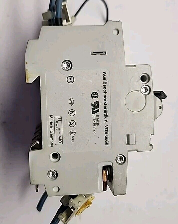 Lot of 4 -ABB S271 K6A, ABB S271 K2A, ABB S271 K4A, ABB S271 K1A Circuit Breaker