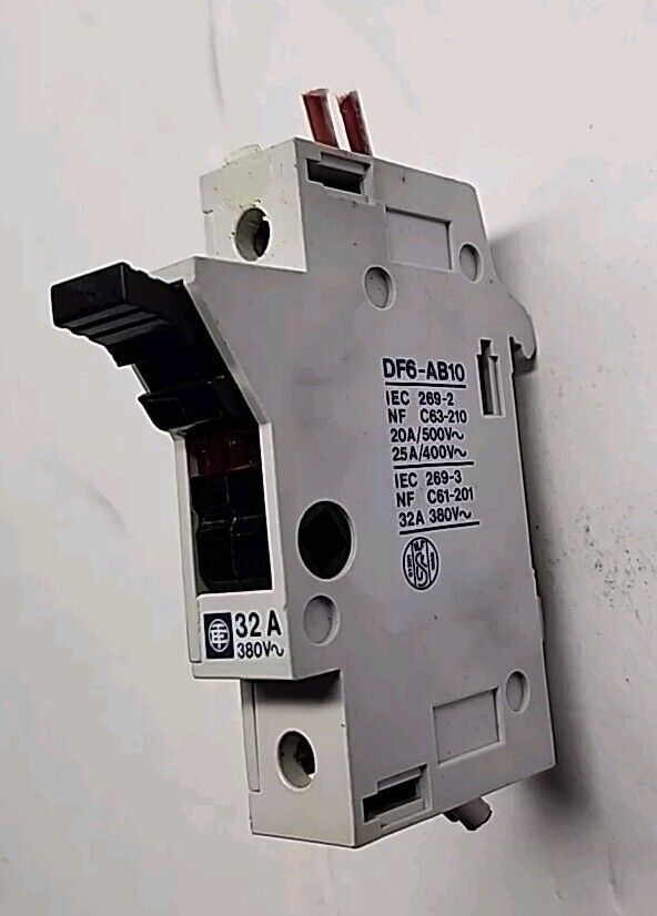 DF6-AB10 Telemecanique Fuse Holder & Fuse 32A 380V with Warranty & Free Shipping