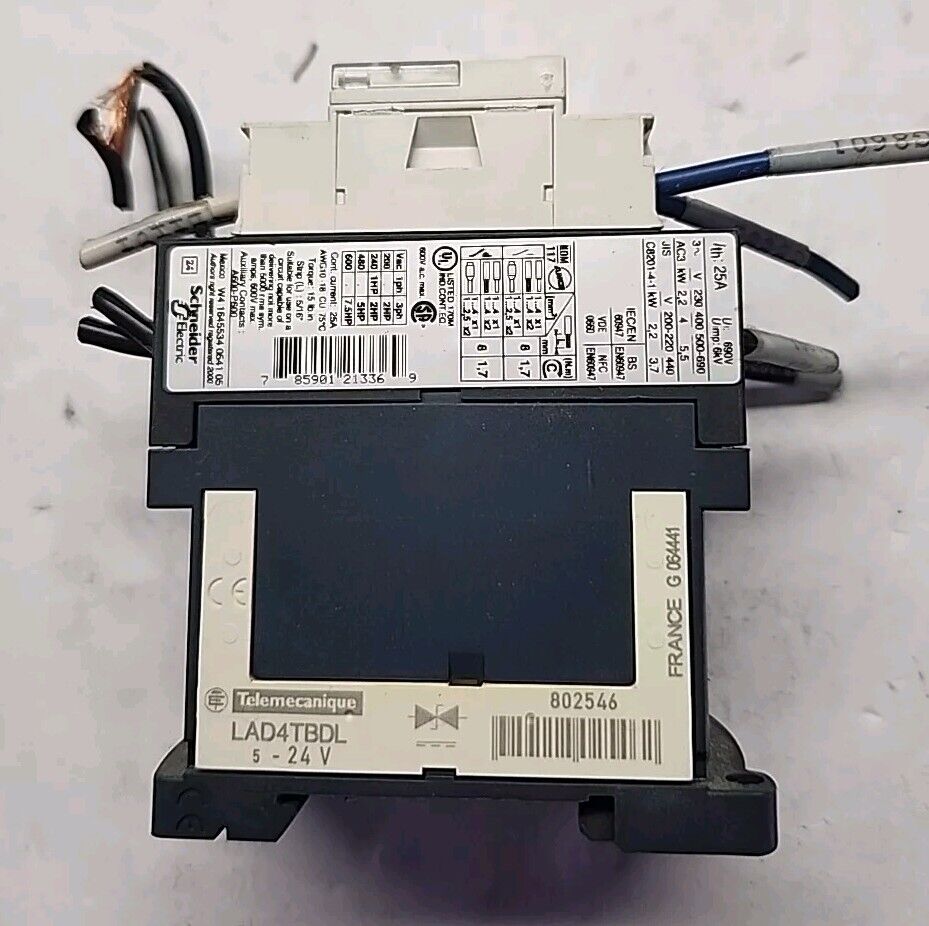 Square D TELEMECANIQUE LC1D09 CONTACTOR - Free Shipping