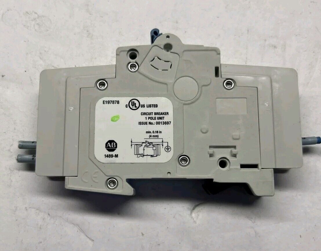 Allen Bradley 1489-M D 10A Breaker - Free Shipping