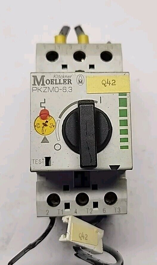 MOELLER PKZMO-6.3 MOTOR PROTECTOR CIRCUIT BREAKER Free Shipping & Warranty