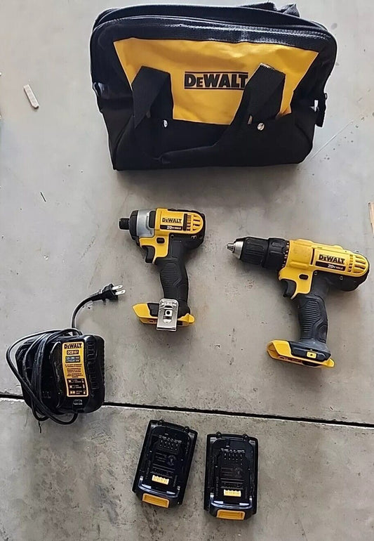 DEWALT DCK240C2 20V Impact Driver Combo Kit with Warranty & Free Shipping