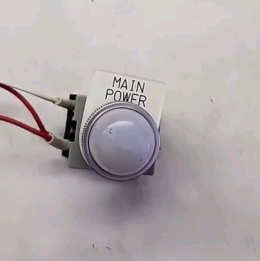 IDEC APW (TW) N98 White Industrial Status Indicator Light - Free Shipping