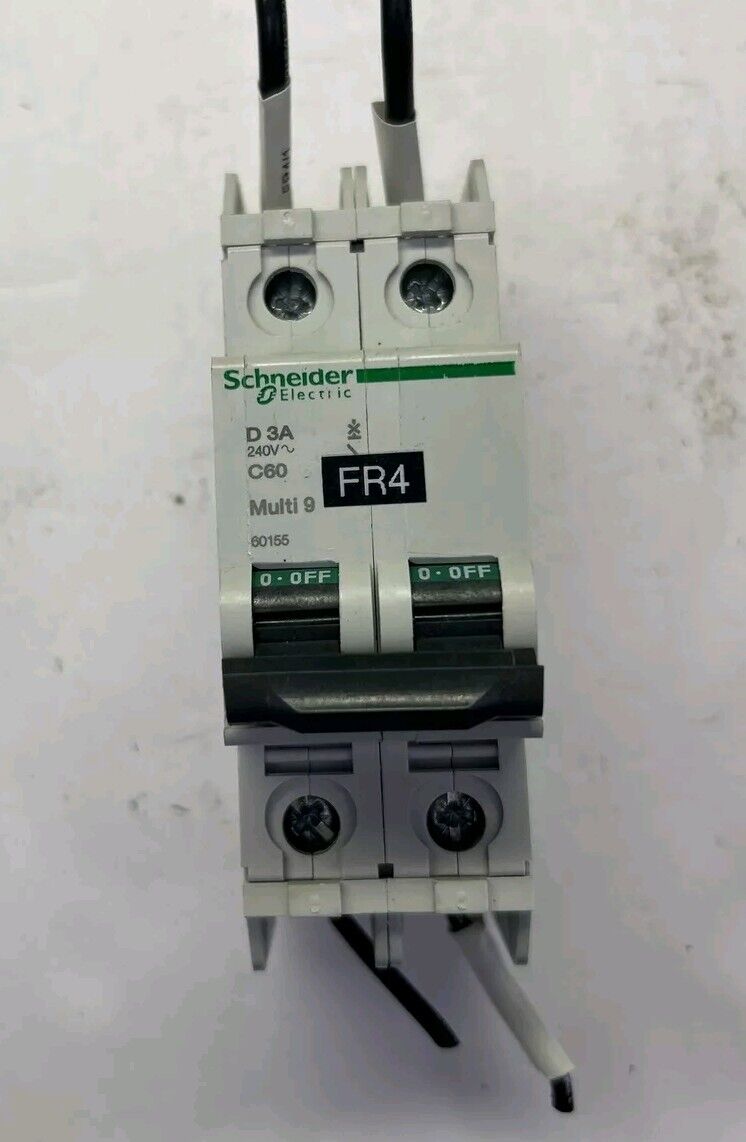 SCHNEIDER ELECTRIC 60155 CIRCUIT BREAKER D3A, C60, Multi 9 Free Shipping