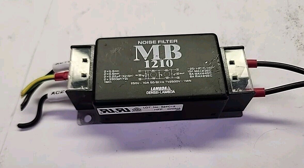 Nemic-Lambda MB 1210 Noise Filter 250V 10A Free Shipping