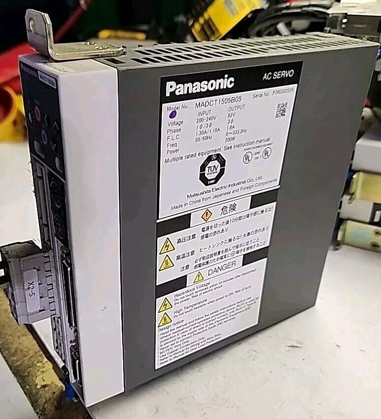 Panasonic MADCT1505B05 Used AC Servo Driver w/Warranty & Free US Shipping