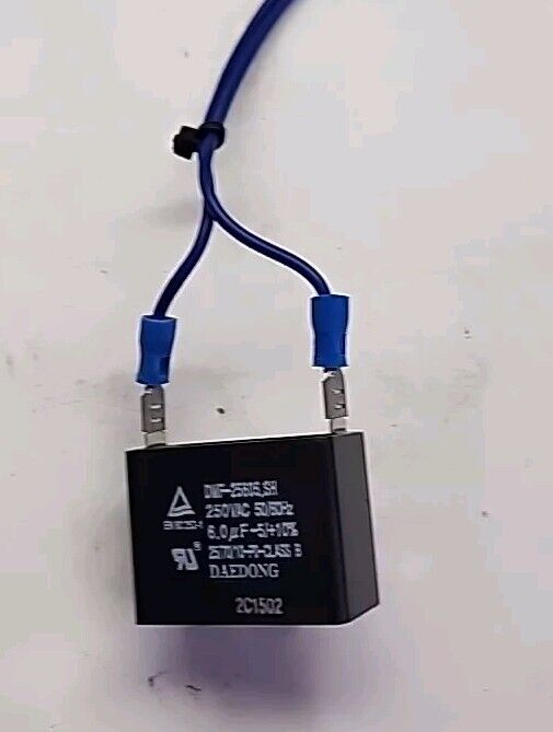 Daedong DMF-25605.SH Capacitor, Rating: 250VAC 50/60Hz 6.0µF Free Shipping