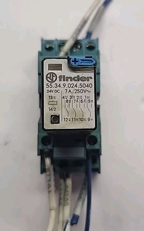 Finder Type 94.74 Base w/ Finder 55.34.9.024.5040 Relay - Free Shipping