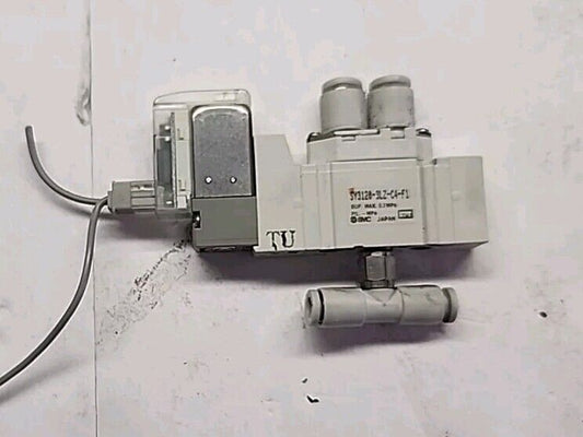 SMC SY3120-3LZ-C4-F1 Pneumatic Solenoid Valve - Free Shipping