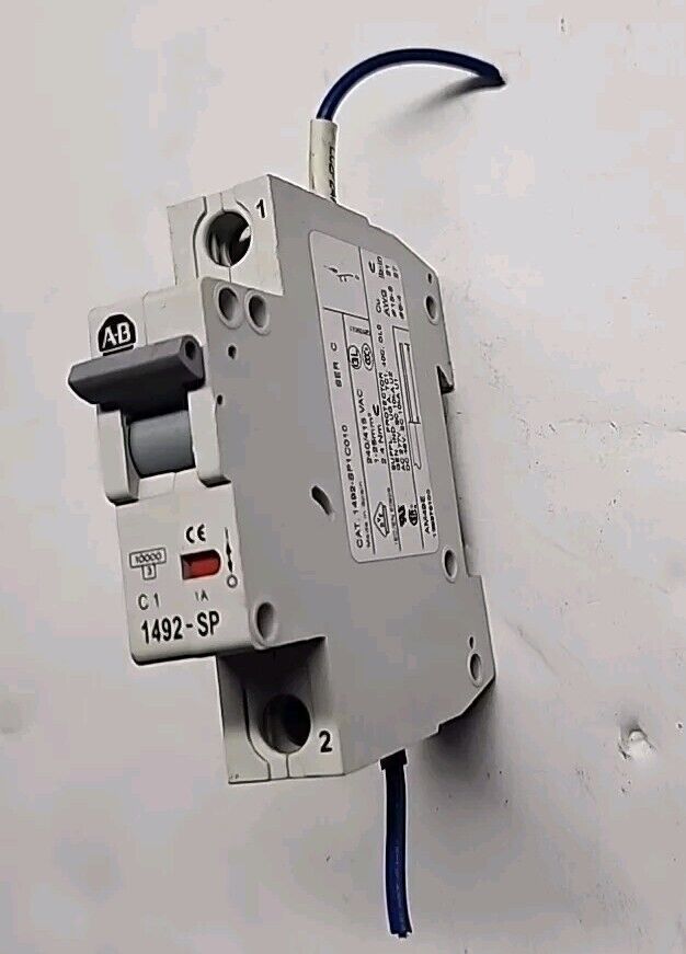 Allen Bradley 1492-SP1C010 1 Pole 1 Amp Circuit Breaker 1492-SP C1 Free Shipping