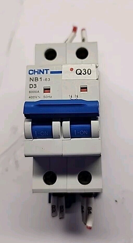 CHiNT NB1-63 D3 / E218757 3-POLE CIRCUIT BREAKER with Warranty & Free Shipping