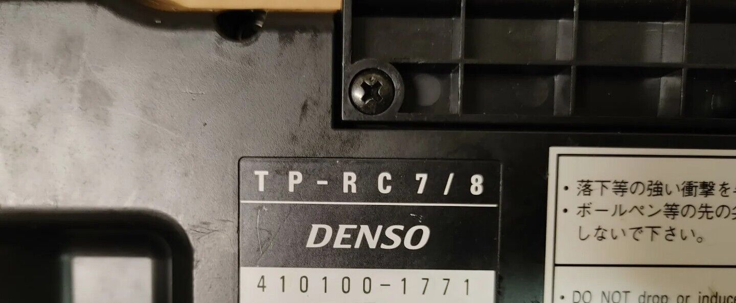 Denso Teach Pendant w/Cable & key  TP-RC7/8 410100-1771 w/warranty