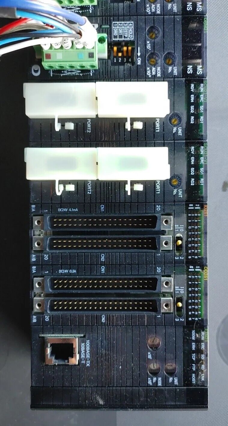 Omron SYSMAC CJ1G CPU44H PLC Rack DRM21 SCU21 ID261 OD261 ETN21 with Warranty