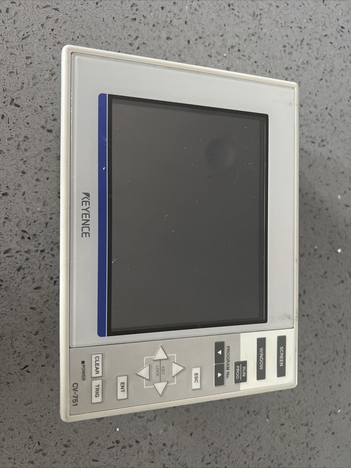 Used Keyence CV-751 HMI Touchscreen with warranty Free Shipping