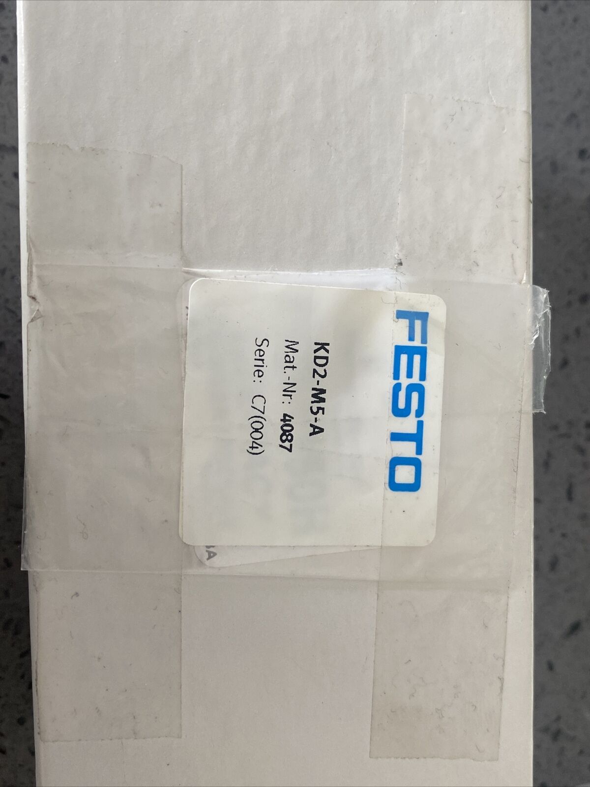 New Festo KS2-CK-4 4090 connection plug w/warranty