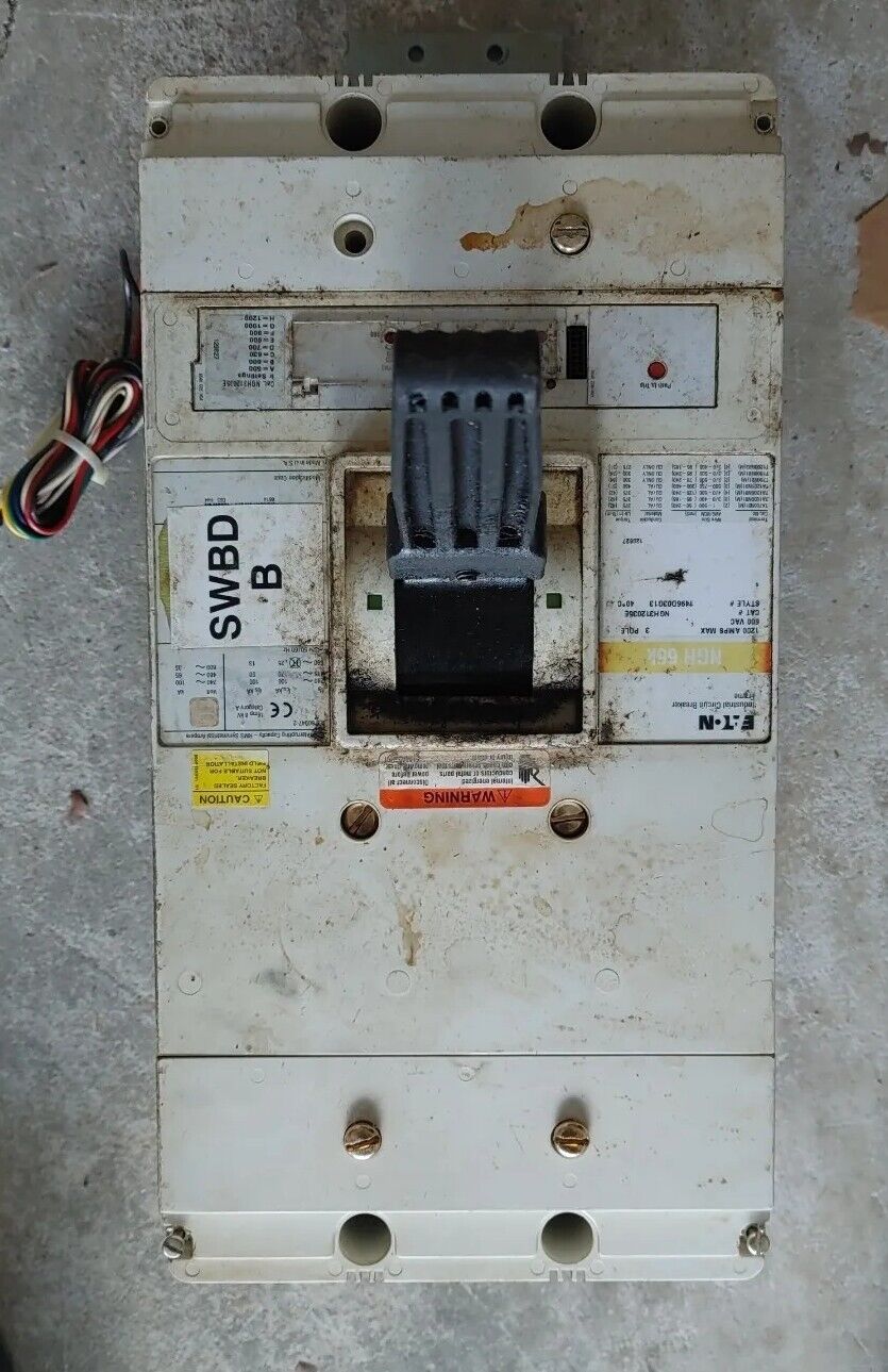 Eaton NGH312035E Molded Case Circuit Breaker 1200 Amp - Warranty - Free Shipping