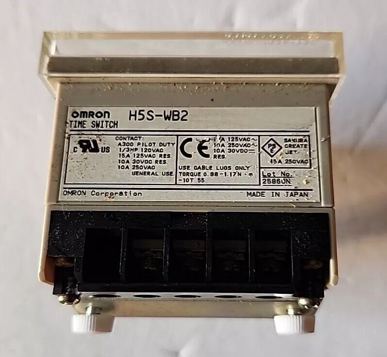 OMRON H5S-WB2 TIME SWITCH with Warranty & Free Shipping