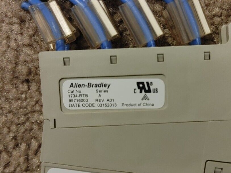 Allen Bradley 1734-IB8 Point I/O Sink Input Module - 24VDC - 1734-MB - 1734-RTB