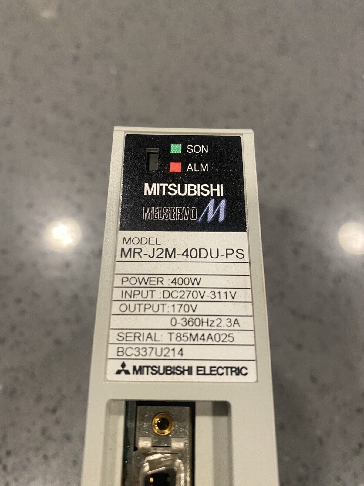 New Mitsubishi MR-J2M-40DU-PS Servo Drive w/ warranty