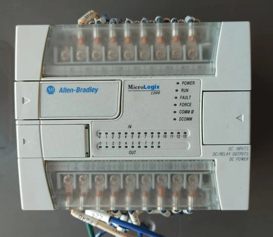 Allen Bradley 1762-L24BXBR Series C Rev H MicroLogix 1200 Controller CPU PLC
