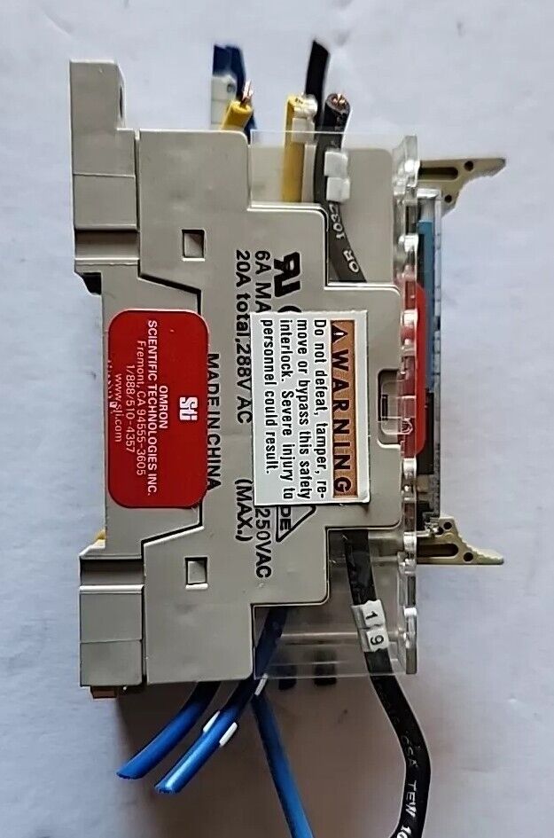 Omron  44532-2050  STI Base  G7SA 5A1B DC  24VDC Relay with Warranty & Free Ship