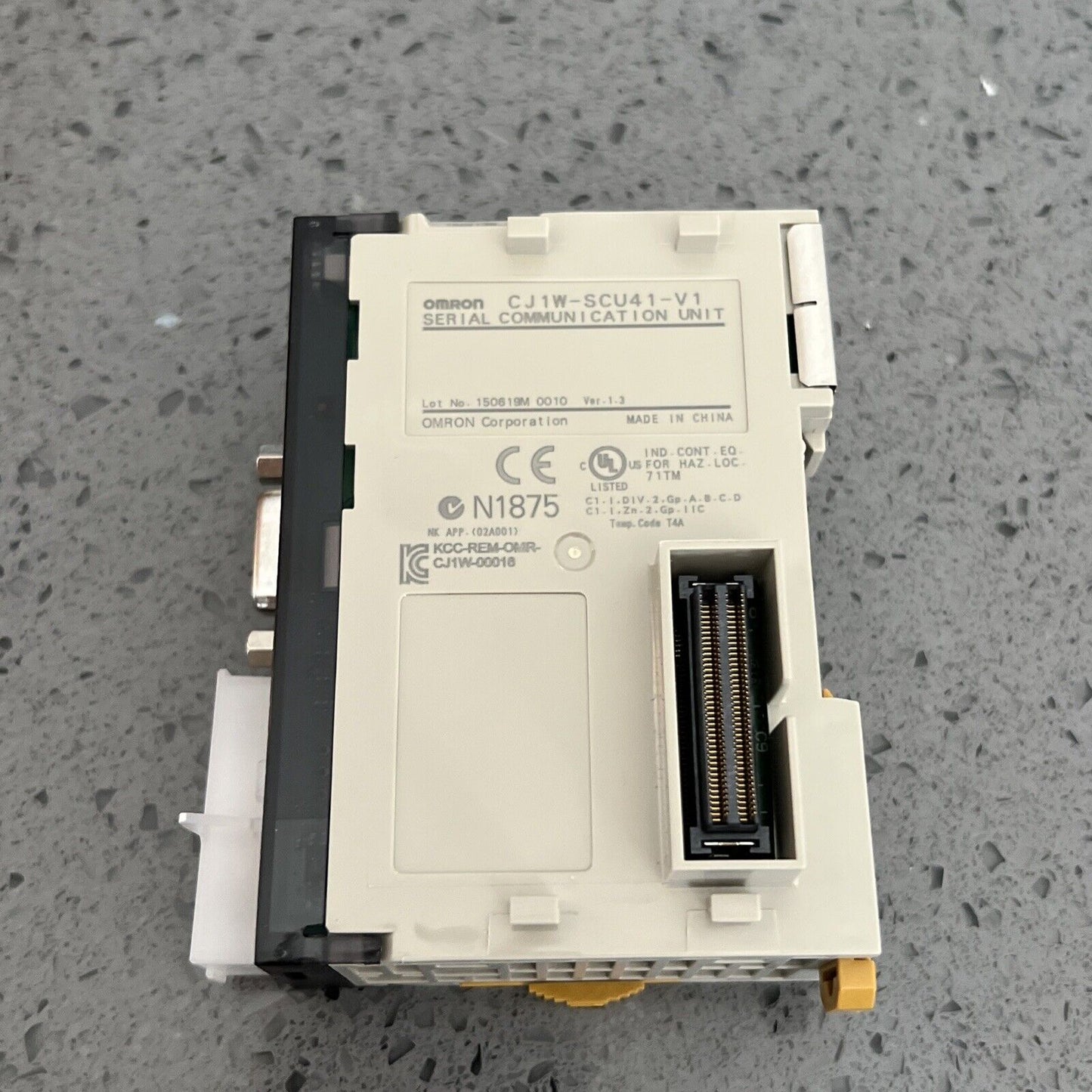 OMRON PLC MODULE CJ1W-SCU41-V1 w/ warranty