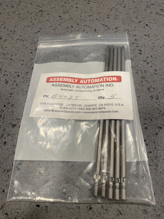 5 pcs New Assembly Automation 64427 Driver Bits w/ warranty