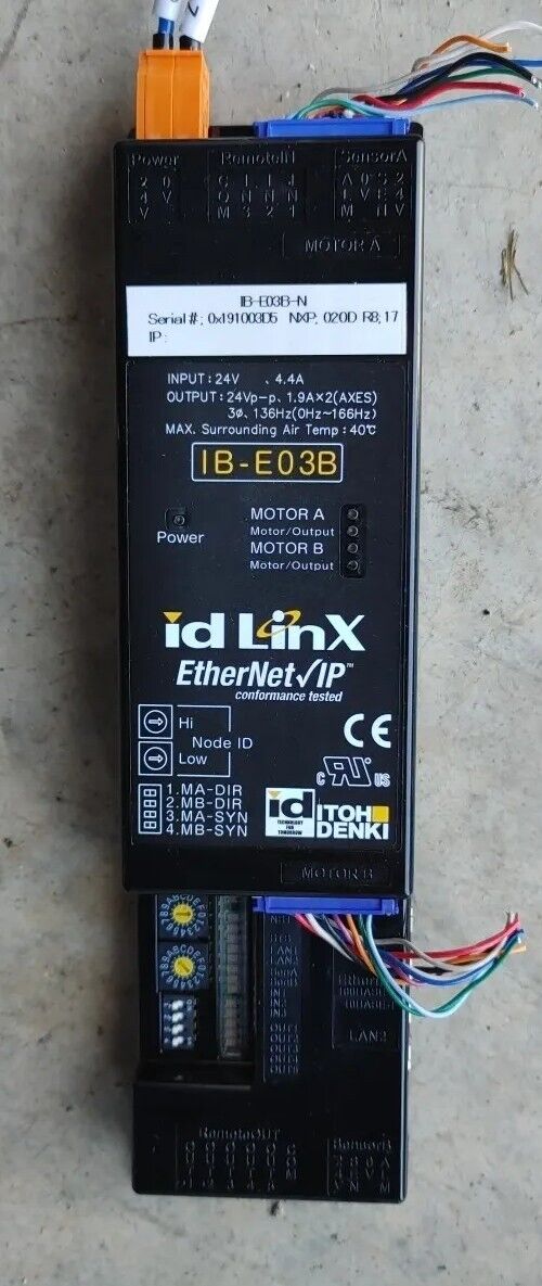 ID LINX IB-E03B Ethernet IP Itoh Denki with Warranty & Free shipping