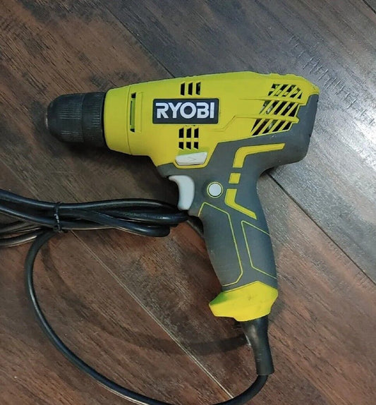 Ryobi D43 5.5 Amp 3/8 Inch 1,600 RPM Variable Speed Trigger Corded Power Drill