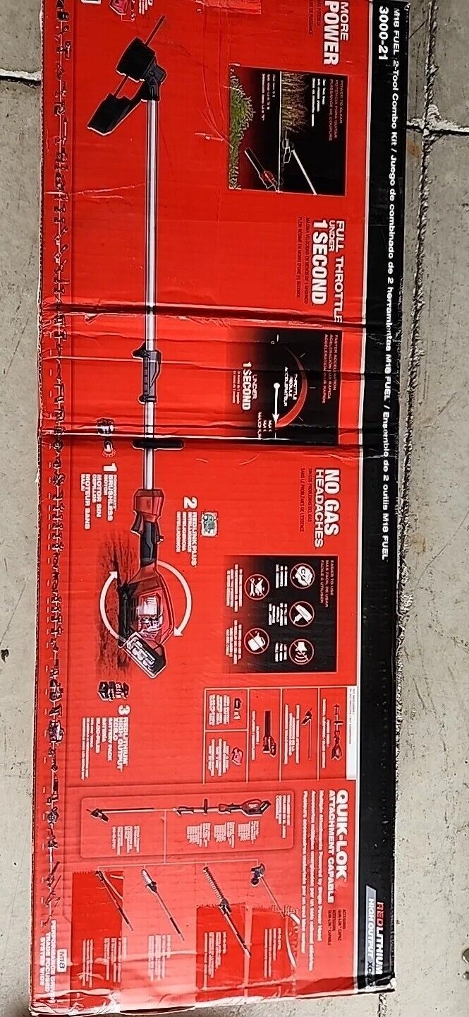 Milwaukee M18 FUEL 2-Tool Combo Kit 3000-21 with Warranty & Free Shipping