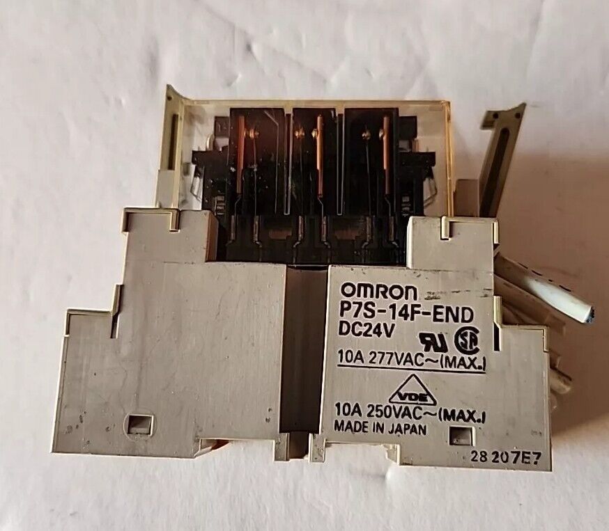 OMRON P7S-14F-END Socket DC24V 10A G7S-4A2B Relay Warranty & Free Shipping