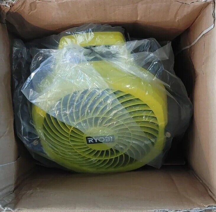 Ryobi ONE+ 18V 7-1/2" Bucket Top Misting Fan Kit w/1.5 Ah Battery PCL851K