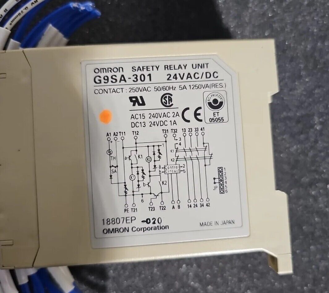 Omron Safety Relay G9SA-301 24V with Warranty And Free Shipping