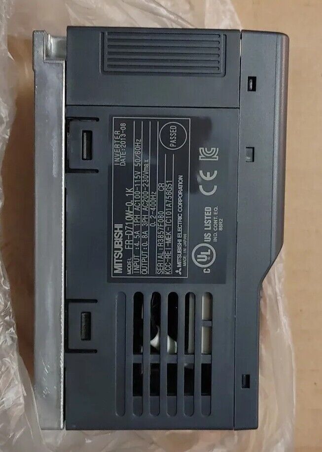 New Mitsubishi Inverter FR D710W 0.1K Inverter with Warranty & Free Shipping